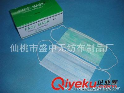 一次性三層無紡布口罩 實惠防護，防塵防流感